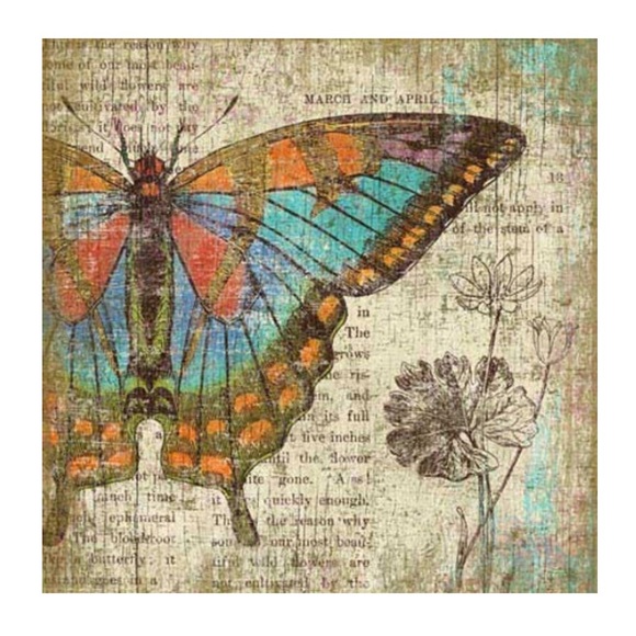 Set-Butterfly Wall Art 1-Right Butterfly & 1- Left Butterfly Print - Picture 4 of 7